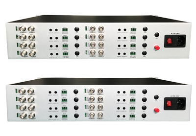 8路正向3G-SDI+音頻+RS232無壓縮光端機