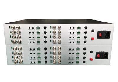 4路雙向3G-SDI+音頻+RS232無壓縮光端機(jī)