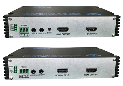 單路HDMI+音頻+RS232光端機(jī)(環(huán)出版)