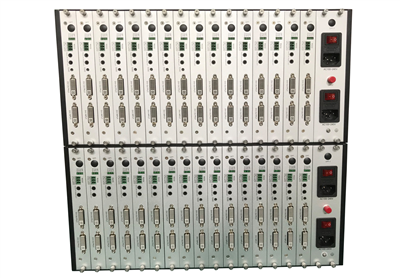 8路雙向DVI+音頻+RS232無壓縮光端機(jī)
