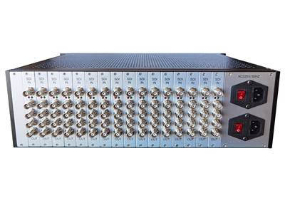 廣播級16組3G-SDI/ASI分配器1分4（3U）